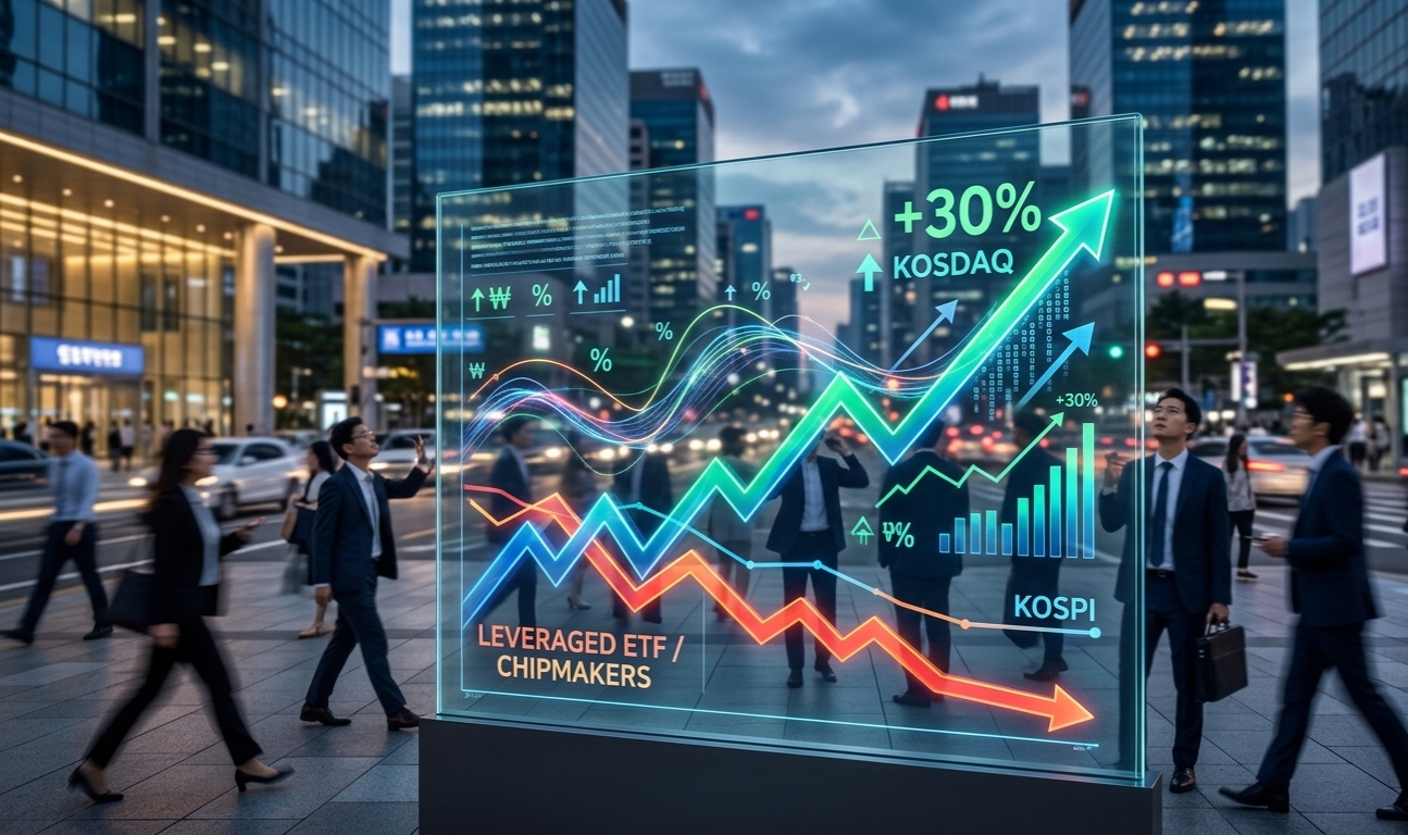 Ограничения на ETF с плечом вызвали рост индекса малых предприятий Южной Кореи на 30%